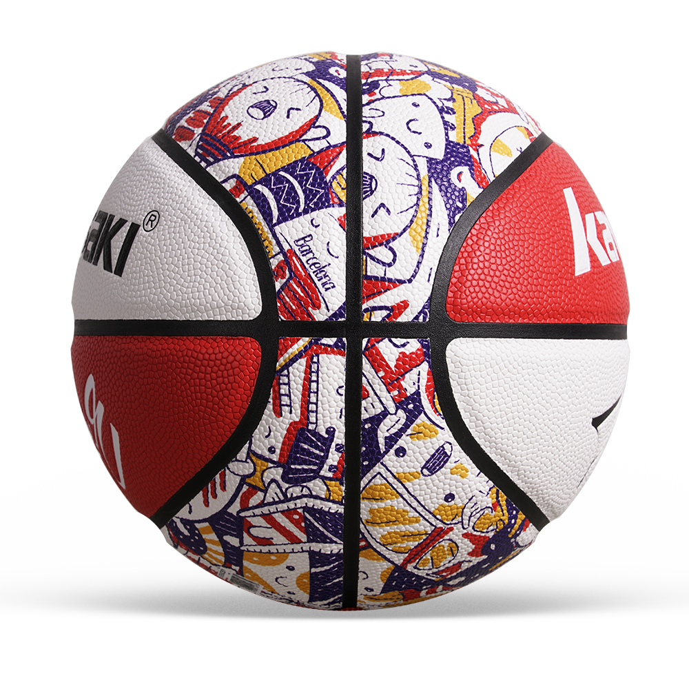 Custom Basketball Fashionable  Printing Basket Ball PU Leather Cheap Basketball Ball Printed Custom Unique Design