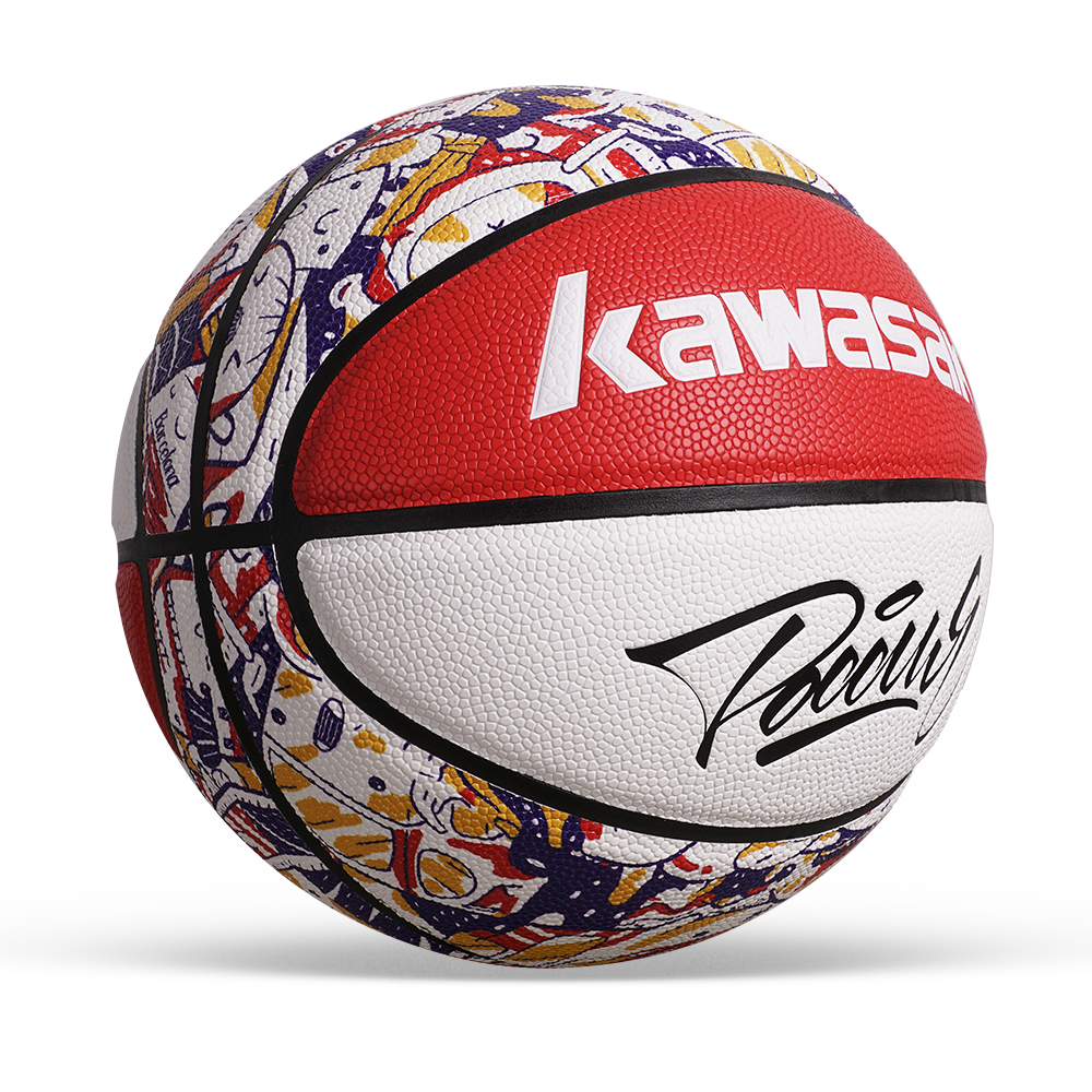 Custom Basketball Fashionable  Printing Basket Ball PU Leather Cheap Basketball Ball Printed Custom Unique Design