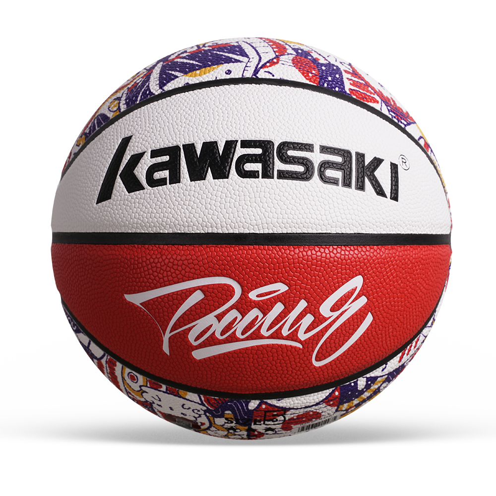 Custom Basketball Fashionable  Printing Basket Ball PU Leather Cheap Basketball Ball Printed Custom Unique Design