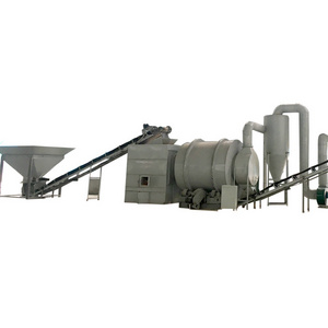 Soybean meal and bean dregs full carbon steel heated drum drying production line