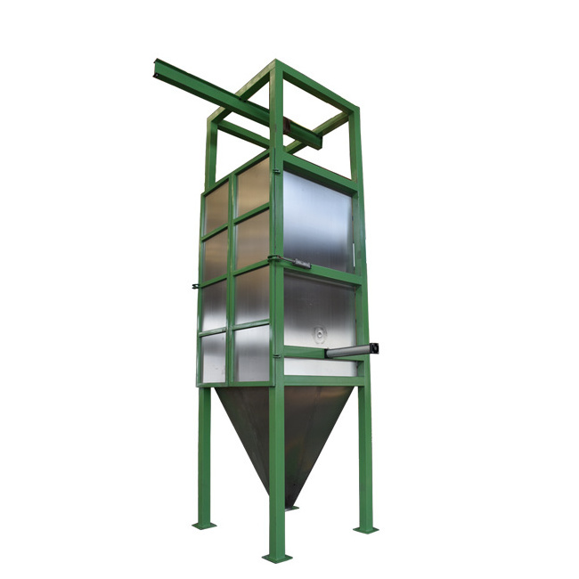 Toner cement fertilizer ton bag unpack ton bag feeding station