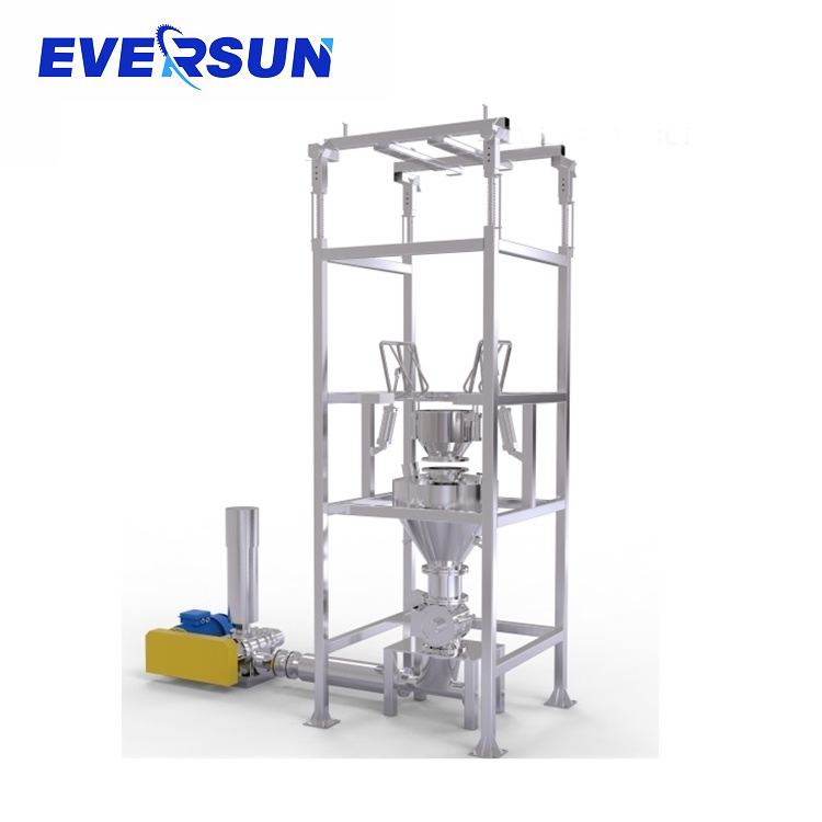 Bulk Jumbo Bag Unloader Unloading System Bag Discharging Station