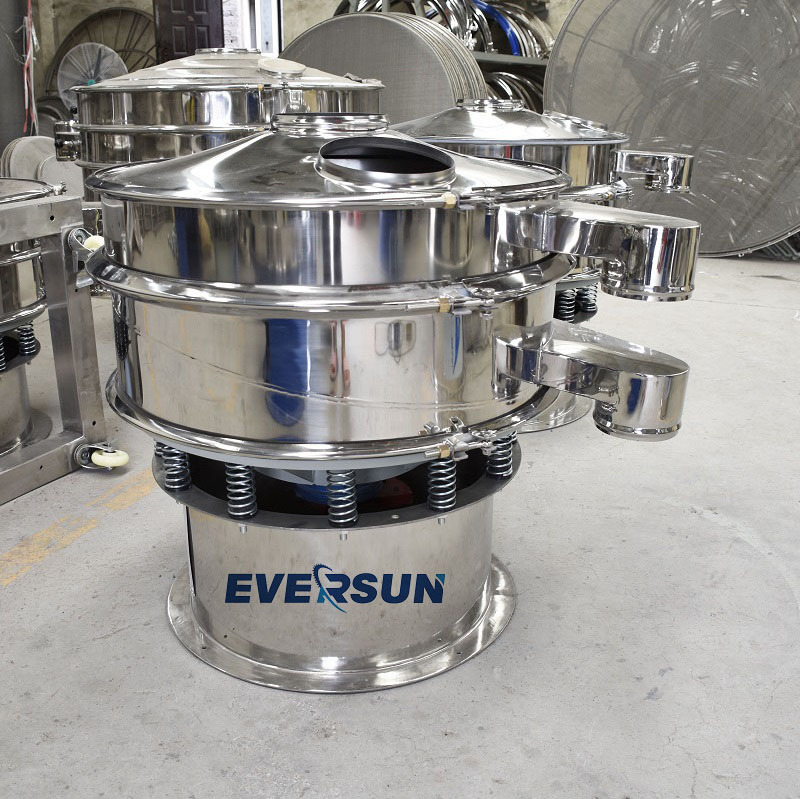 Eversun Flour Grain Automatic Circular Vibration Screen/Vibrating Sieve Shaker Separator Sieving Machine