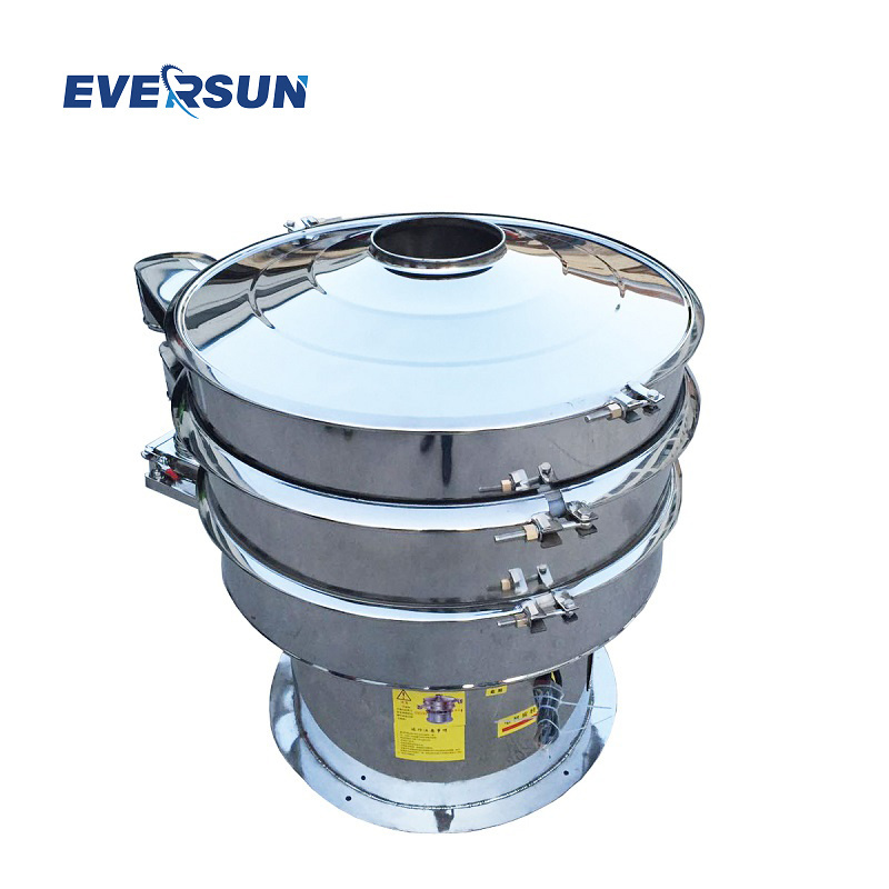 Eversun Flour Grain Automatic Circular Vibration Screen/Vibrating Sieve Shaker Separator Sieving Machine