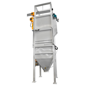 Automatic ton bag discharge station bulk big bag unloading station or bale breaker