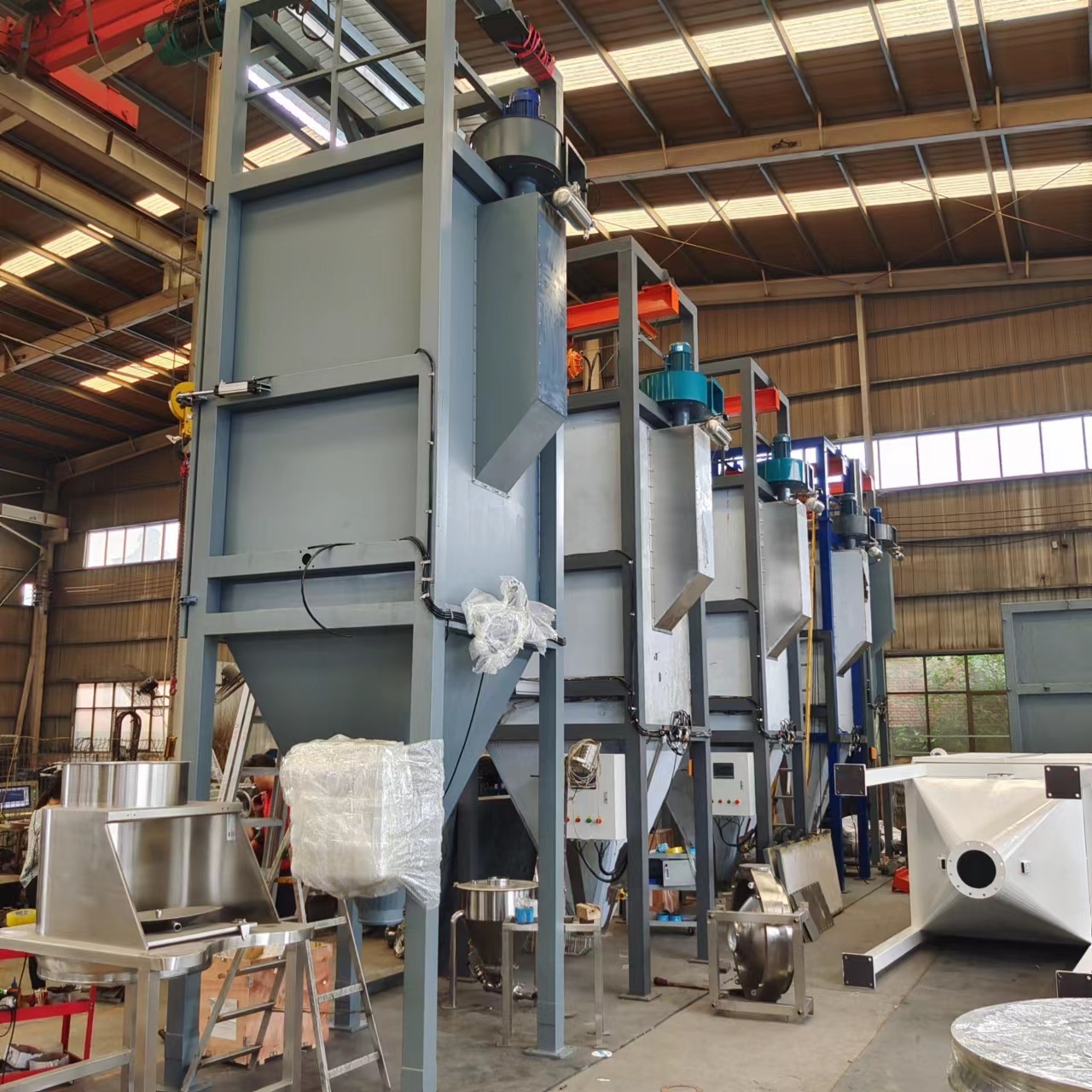 Bulk Bag Unloading System Bag Discharging Station