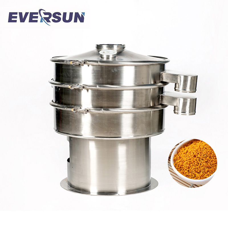 Xinxiang Dz Series Circular Vibrating Znic Suger High Frequency Vibration Mechanical Sieve Shaker 2-500 Mesh 1-5 Layers Provided