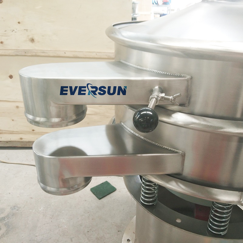 Eversun Flour Grain Automatic Circular Vibration Screen/Vibrating Sieve Shaker Separator Sieving Machine