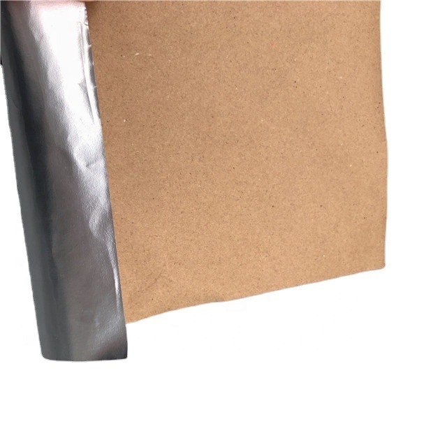 Factory supply foil kraft paper aluminium foil kraft paper manufacturers