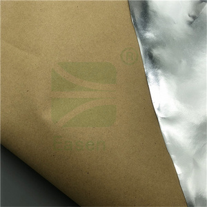 Aluminum foil laminated paper Rolls wax coated waterproof kraft paper in building