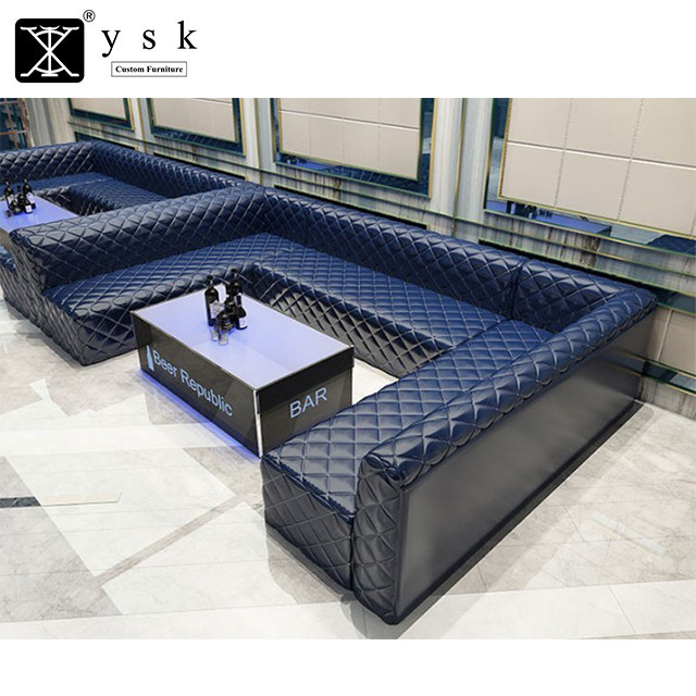 SF-379 High End Night Club KTV Restaurant Modern Sofa Bar Hookah Cigar And Lounge Furniture