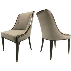 Other Hotel Restaurant Wooden Furniture Modern Fabric Dining Room Chairs DC-484