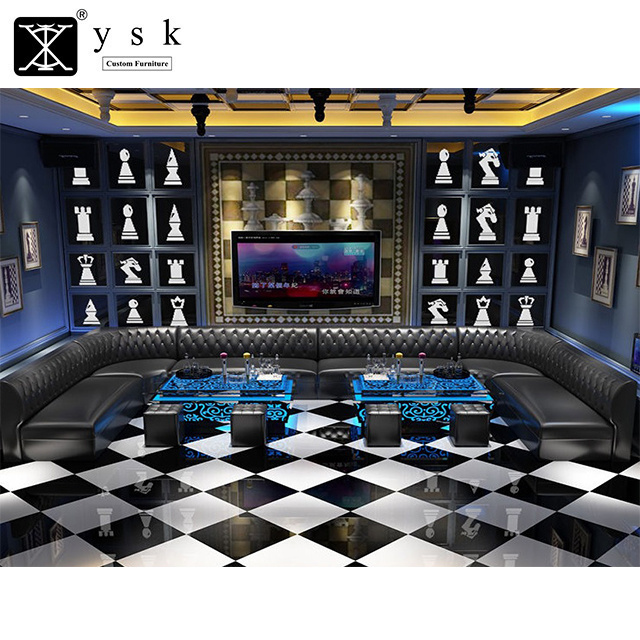 SF-379 High End Night Club KTV Restaurant Modern Sofa Bar Hookah Cigar And Lounge Furniture