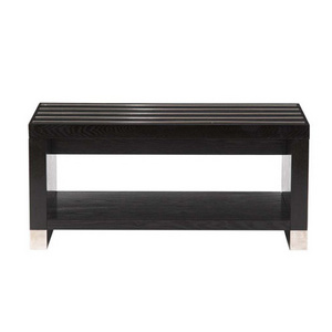 LG-013 Elegant 5 Star Hotel Wooden Luggage Rack Bench