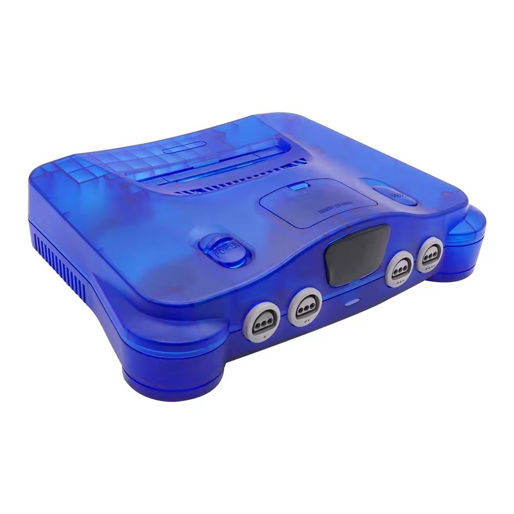 N64 Replacement Plastic Case Translucent Retro Video Game Console Case  For Nintendo MD Cover Shell