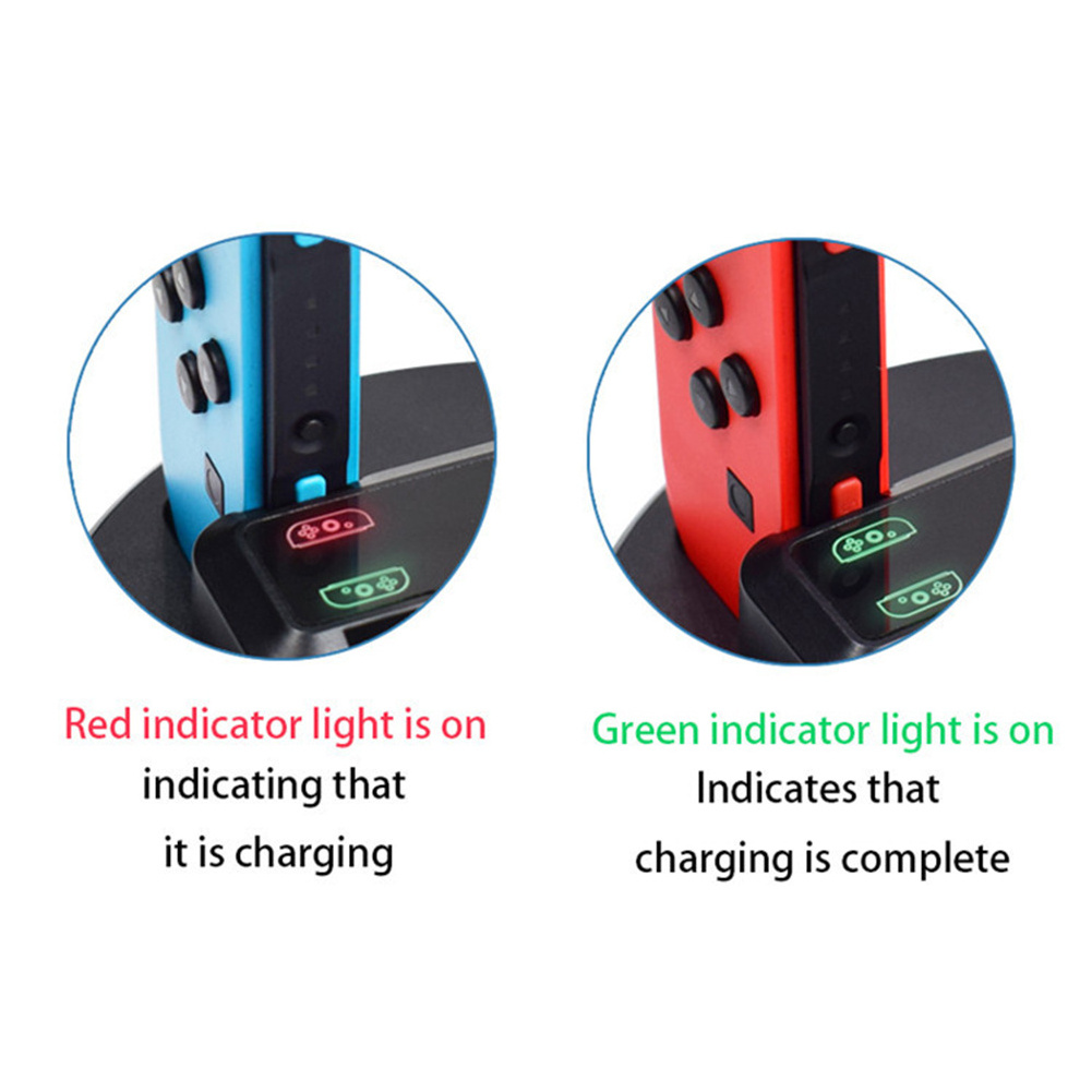 4 In 1 Charger For Switch Joy cons Charging Stand With USB Cable Charging Dock