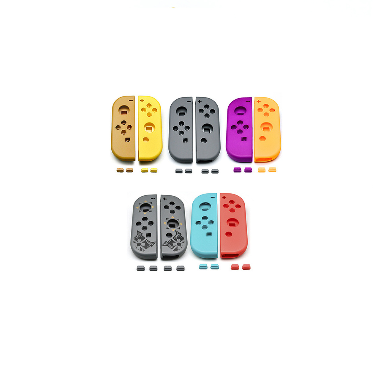 For Nintendo Switch Handle Replacement Shell For Joy Cons Cover Case Repair Accessories