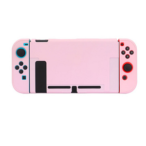 Protective Hard Shell For Switch Detachable Back Shell Cover Case For Nintendo Switch Gradient Color Split Clamshell