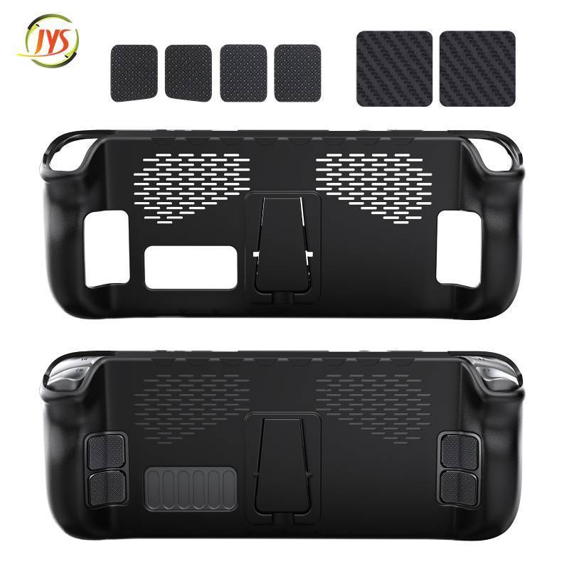 JYS-SD009 TPU Kickstand Shell Cover For Steam Deck Console Protective Case Stand Holder For Steamdeck