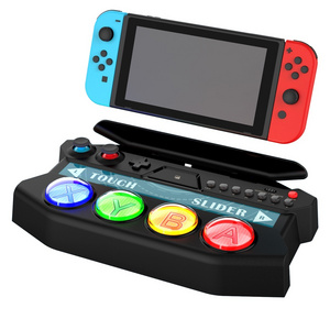 PG-SW056 Game Controller For Nintendo Switch With Touch Bar LED Light Gamepad Dock For Nintendo Switch Lite