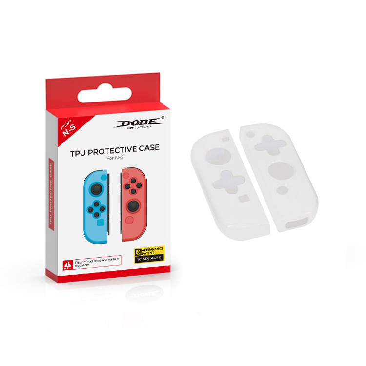 Transparent TPU Soft Cover Case For Switch Small Handle Protective Case For Nintendo Switch Joy cons TNS-1850