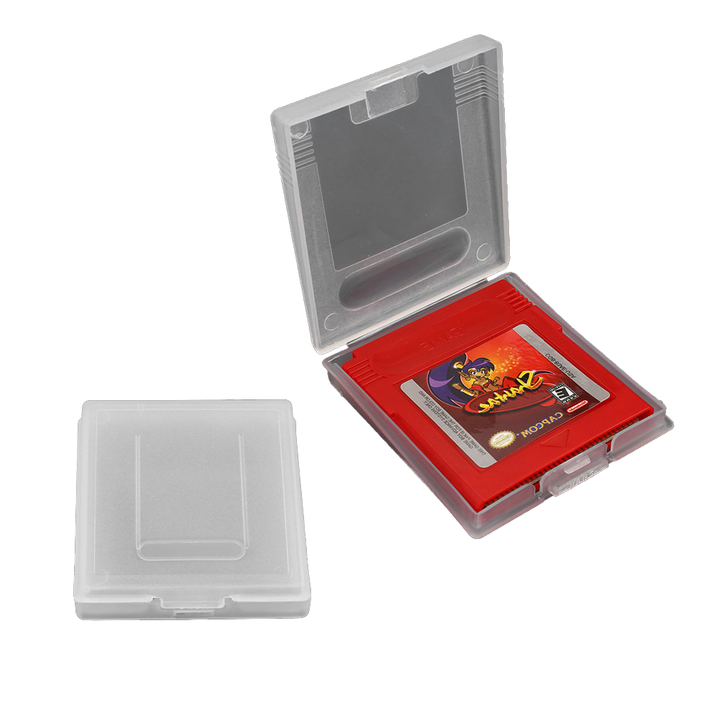 Transparent Plastic Protective Cover Case For Nintendo Gameboy Game Card Storage Box For GBC Cartridge Case