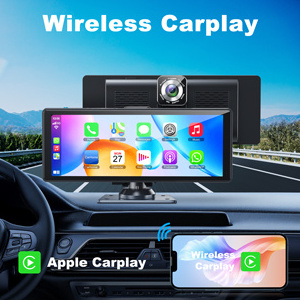 New Product 10.26 Inch 4K Carplay Light-Sensor Dual Track Stereo Radio Apple Wireless Car Monitor universal car multimedia