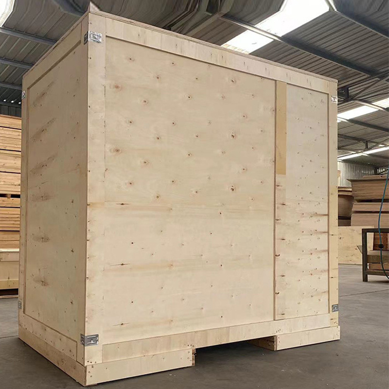 Warehouse Large Capacity wooden storage crates China wooden boxes manufacturers Goods big wooden crate for shipping