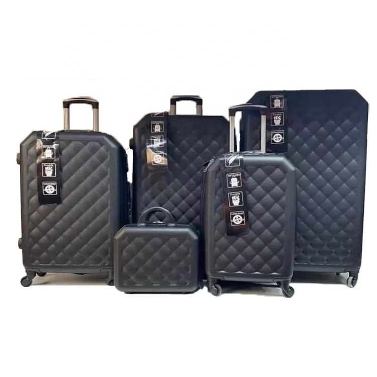 SUMO  ABS 12 20 24 28 32 Size Inch 5 Piece Set Cheap Price Bags Match Color Travel Luggage Trolley Customized Spinner Suitcases