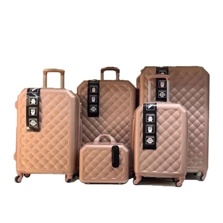 SUMO  ABS 12 20 24 28 32 Size Inch 5 Piece Set Cheap Price Bags Match Color Travel Luggage Trolley Customized Spinner Suitcases