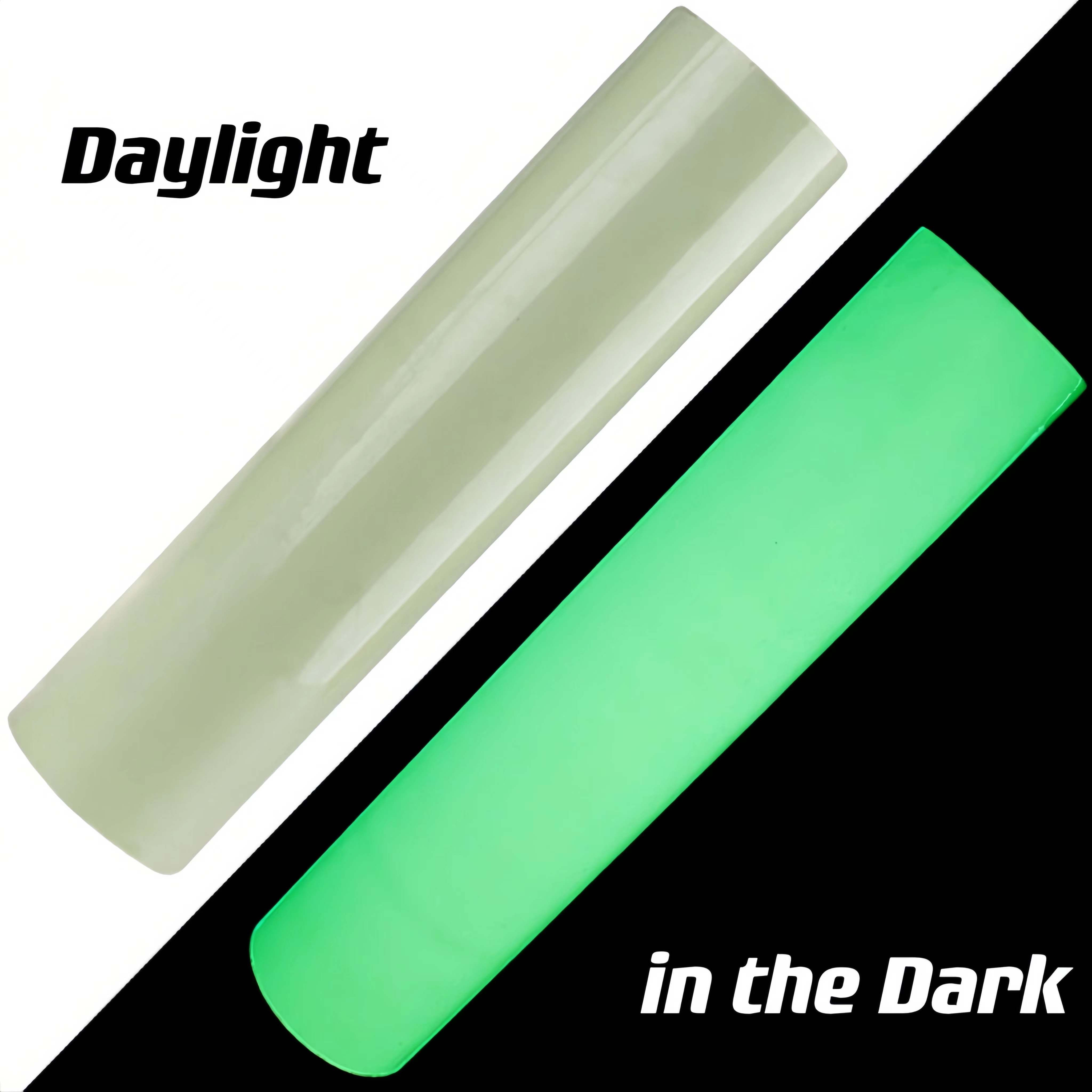 Self-adhesive Glow In The Dark Photoluminescent paper Vinyl Film Self Adhesive Tape