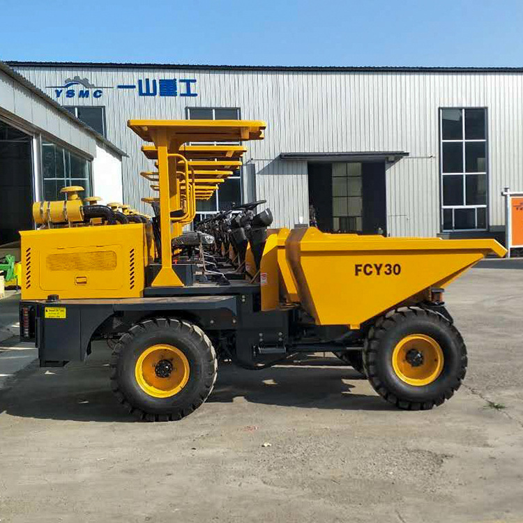 Fcy30 2021 Gold suppliers diesel 3 ton 3000kg diesel feeding dumper mini dumper de lagartas diesel trucks