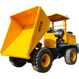 Fcy30 new small concrete dumper / 4x4 wheel dumper truck for sale oil plam harvesting machines oil palm dumpers