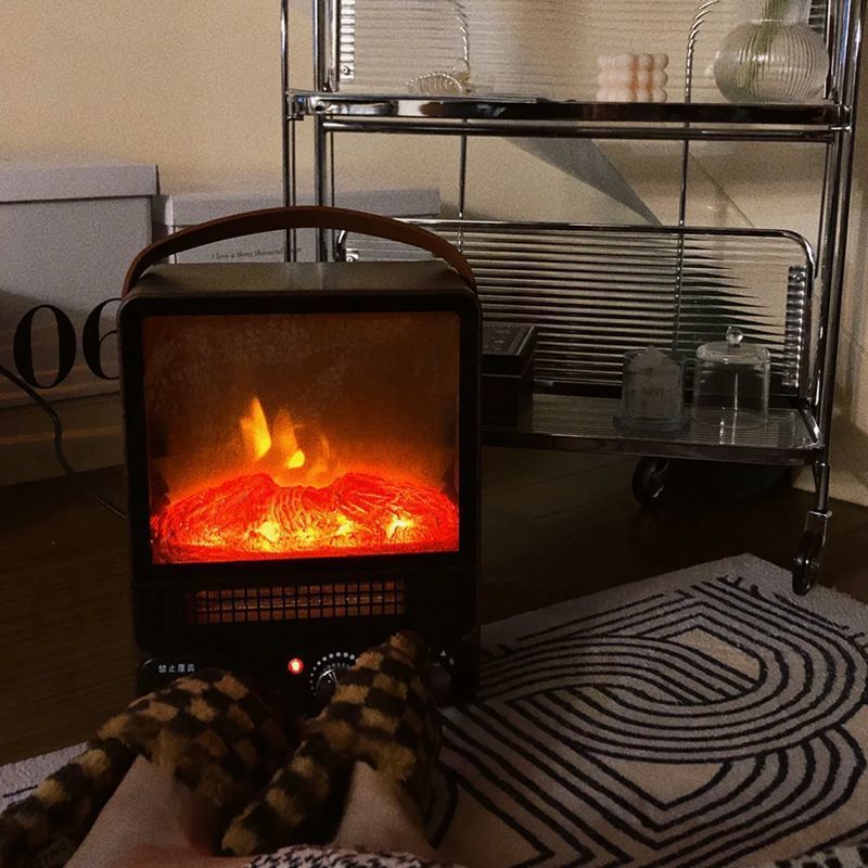 Wholesale Fast Heating Home Decoration Small Indoor Portable Mini Space Heater Electric Stove Fire Place Fireplace