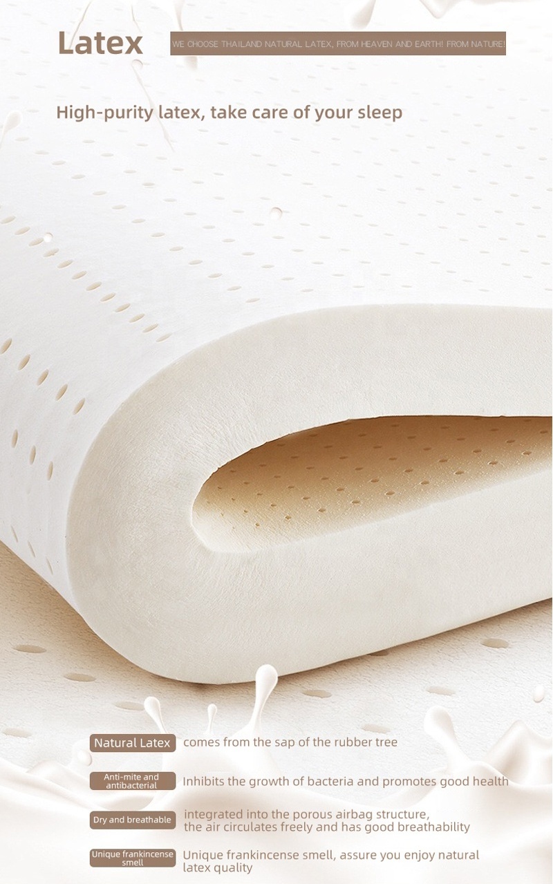 100% Natural Rubber Cooling Roll Up Latex Mattresses Memory Foan Bonnell Pocket Spring Bed Mattress with Cover in A Box Package