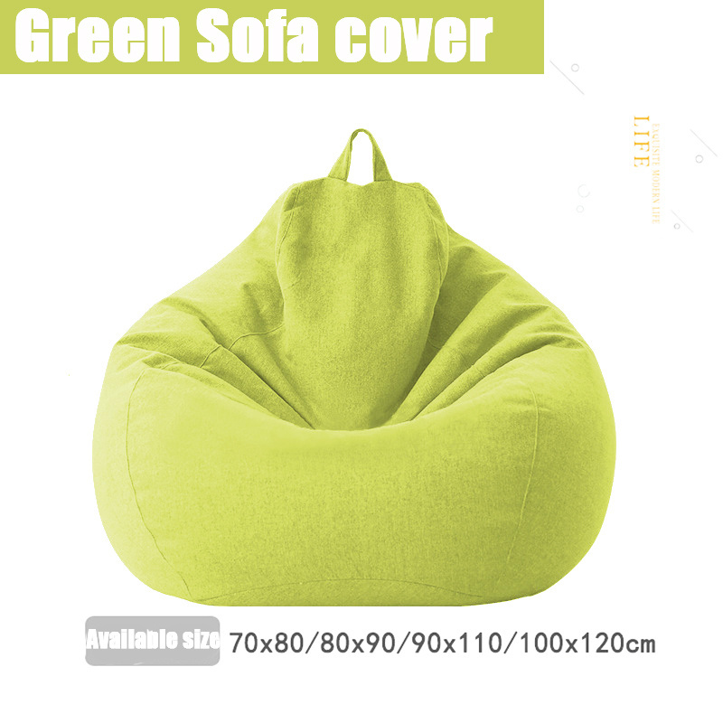 Custom Color Sofa Set Furniture Indoor Bean Bag Cover Lazy Sofa Bean Bag Chair Polystyrene Bean Bags With No Filler