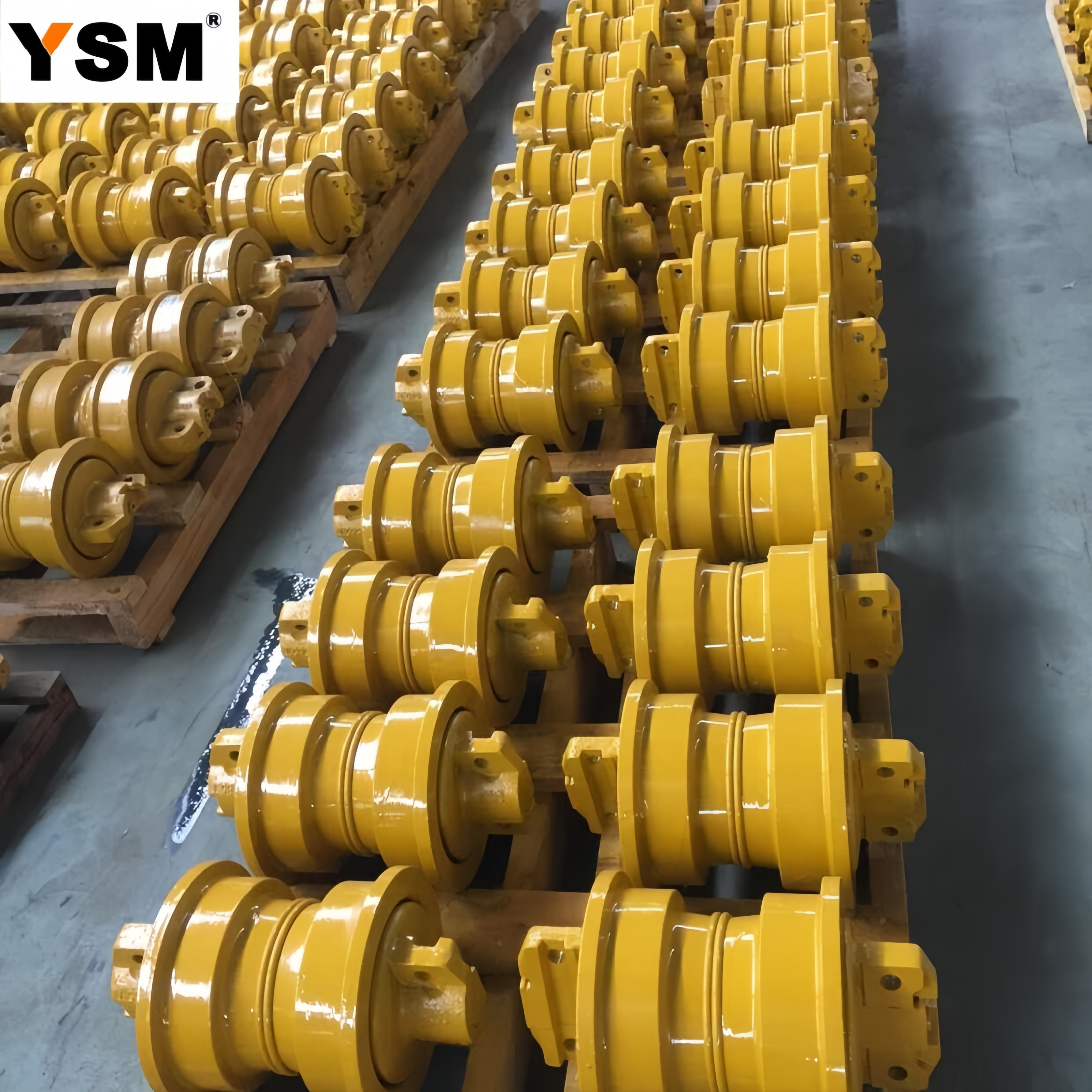 E100 E200 E300 Excavator Spare Parts Undercarriage Spare Parts Sprocket Idler Track Roller Construction Machinery Parts