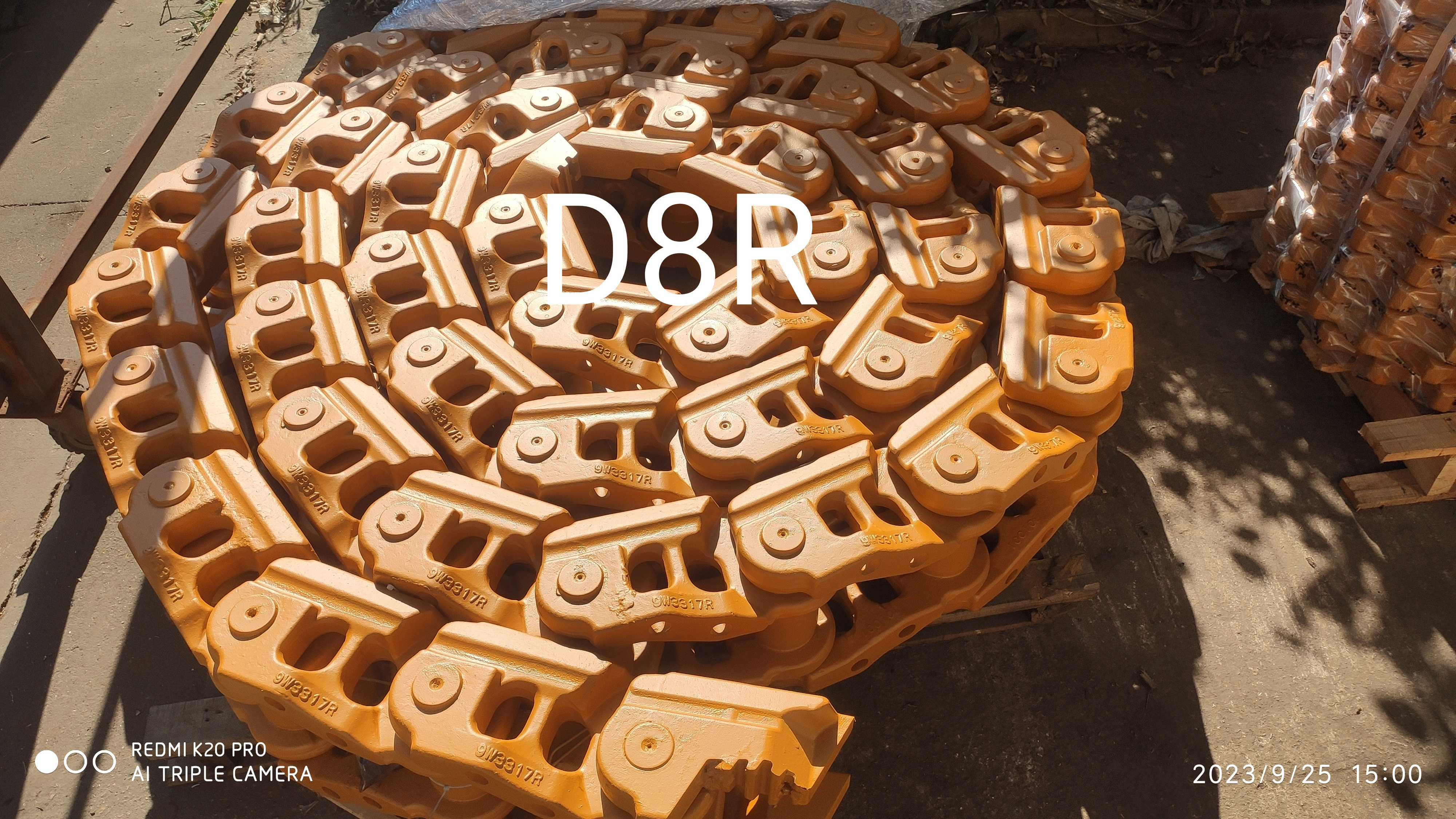 d8r dozer track chain link track chain lubcriated link master link assy rubber track shoe assembly 35mnb material