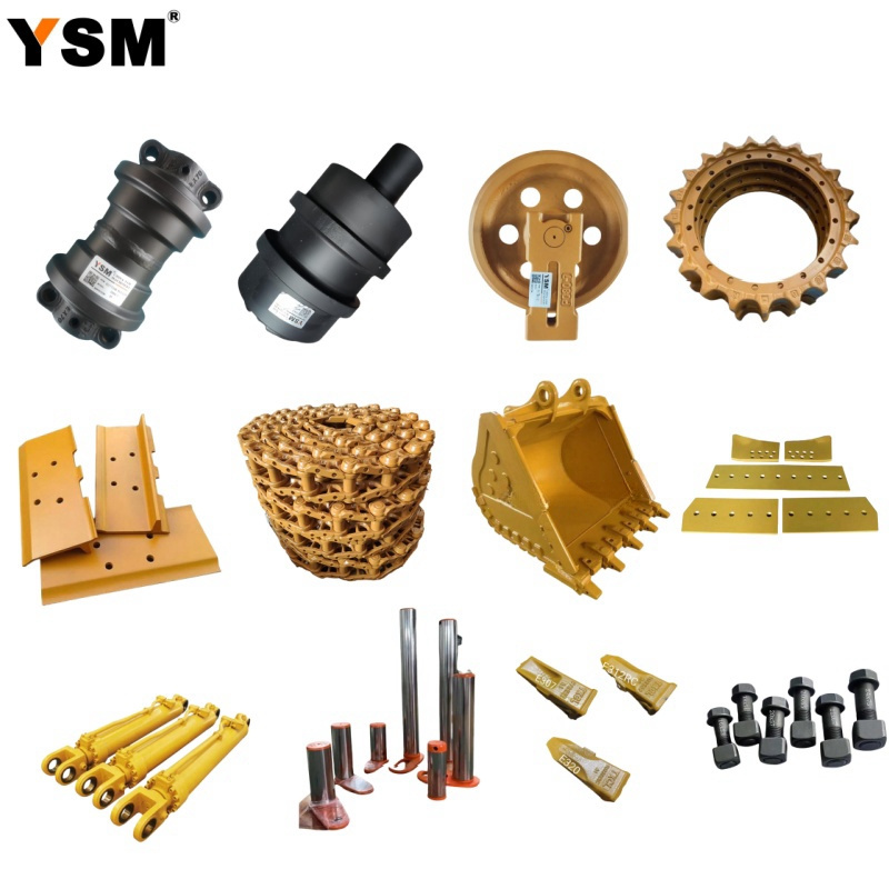 Construction Machinery Spare Parts Undercarriage Parts Bulldozer Sprocket Segment Track Shoes Carrier Roller Track Roller