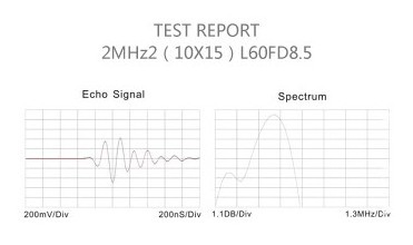 Yushi 2.5P10N-S Single Crystal Element Straight Beam Probe 2.5 Mhz ultrasonic transducer UT probes BNC Connector on Side