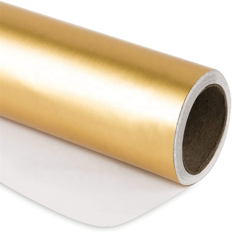 Metallized PET Film Coated Gold And Silver Cardboard Paper Mirror Cardstock