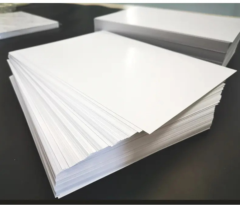 Coated glossy and matt C2S art paper Art Card board 115g 150g Couche paper printing chrome papel 70*100cm