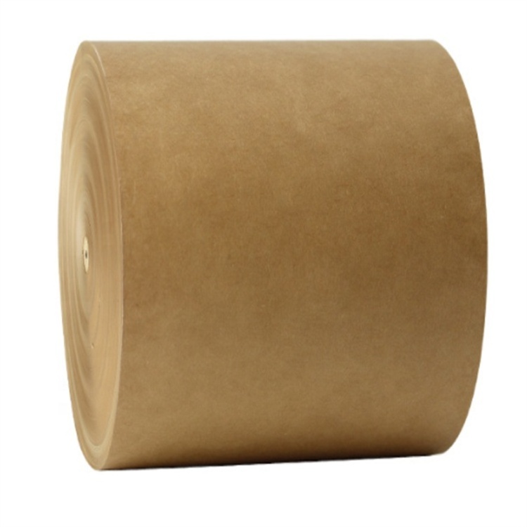 Wholesale brown kraft paper 150g kraft paper roll  kraft paper packaging