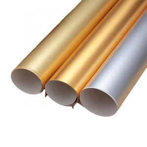 Metallized PET Film Coated Gold And Silver Cardboard Paper Mirror Cardstock