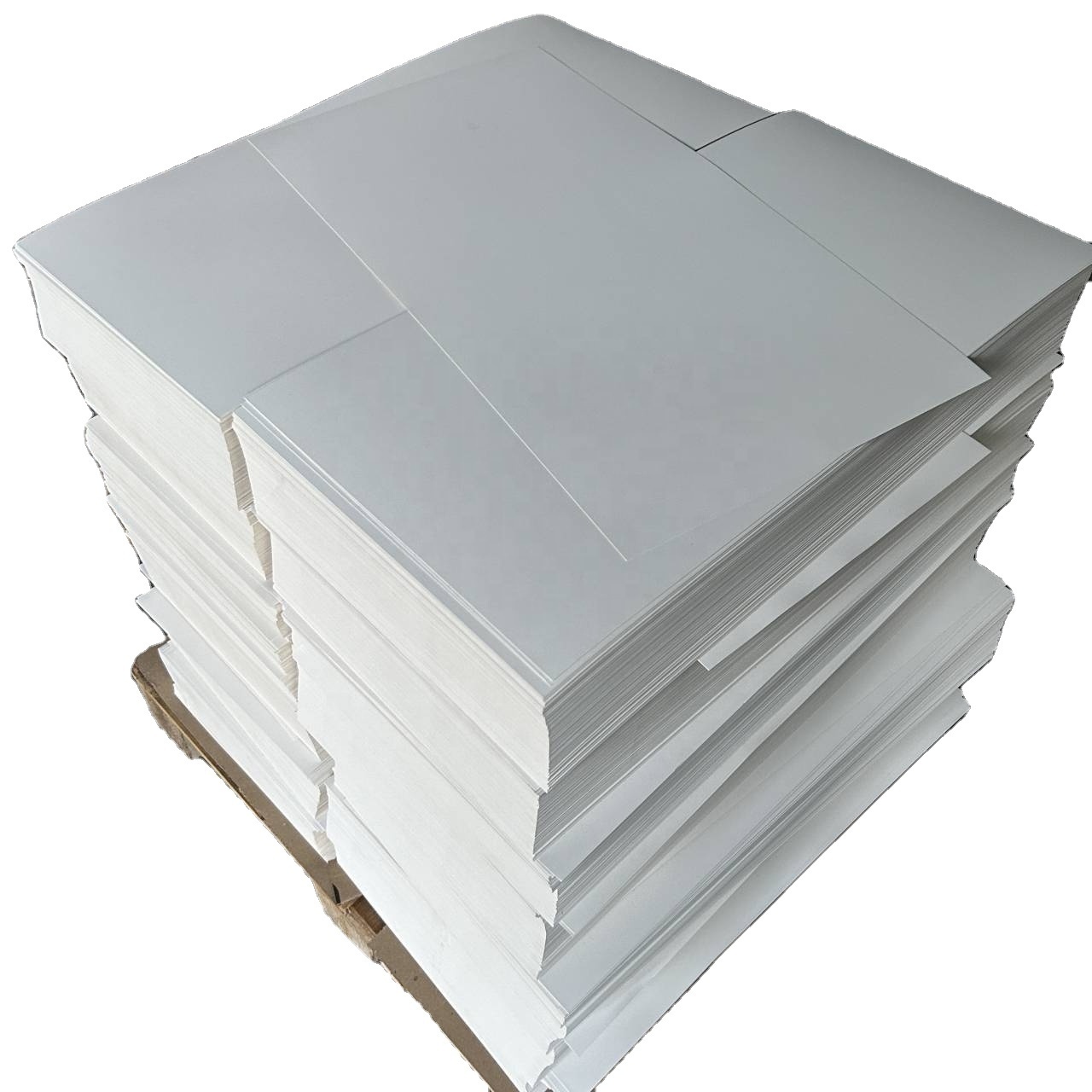 low price woodfree paper 60/70/80gsm snow white color sheets and jumbo rolls