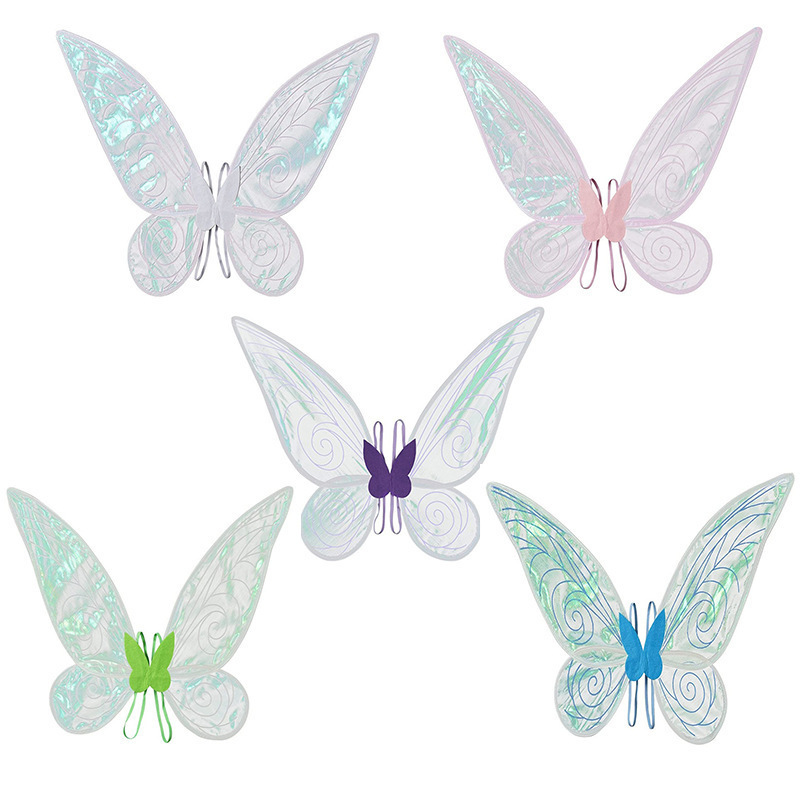 angel wings for adult children's festival carnival Fairy butterfly wings costume light up butterfly wings