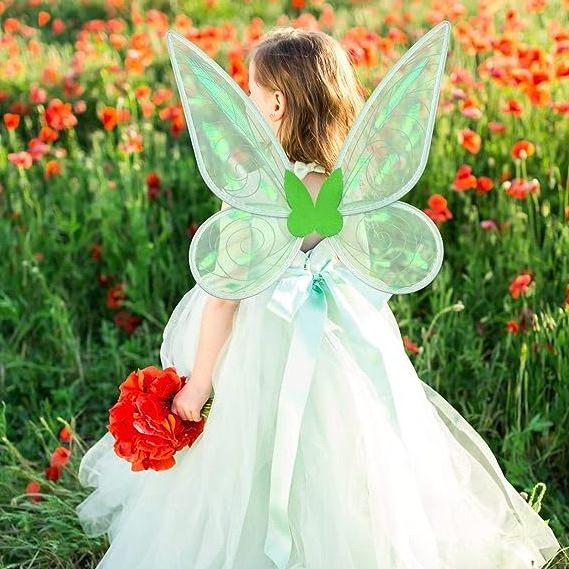 angel wings for adult children's festival carnival Fairy butterfly wings costume light up butterfly wings