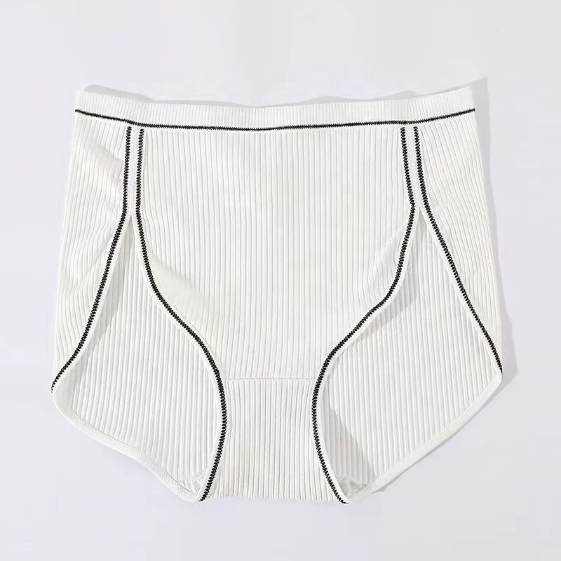 Women's Panty Interiores De Mujer Pantis Fashion Hipster Full Black Granny Panties High Waist