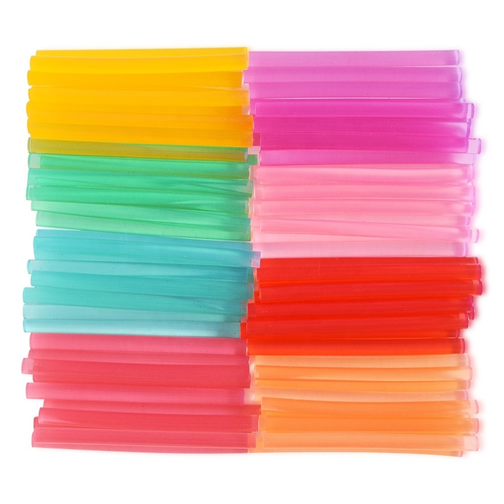 Special colored transparent glue gun wax seal stick 7mm length 100mm 200mm