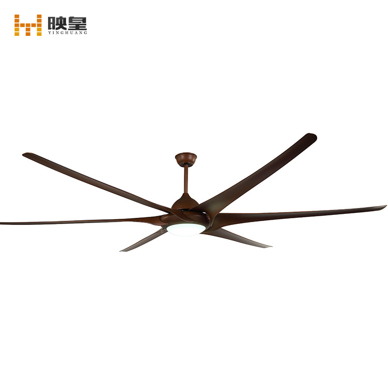 100 inch Modern ABS Blades Big Size Motor Remote Control Ceiling Fans with Lights